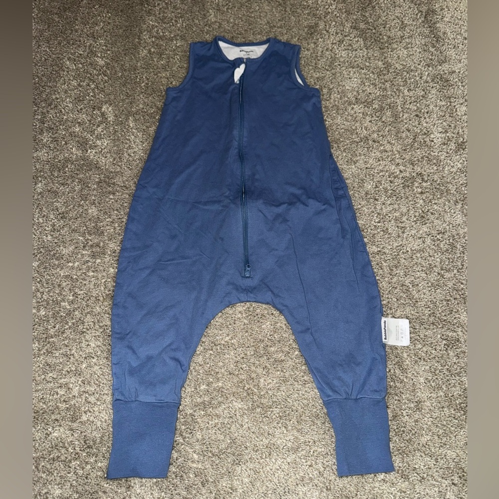 Blue Sleeveless Toddler Sleep Sack